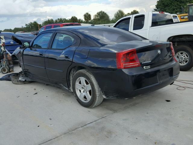 2B3KA43G36H381659 - 2006 DODGE CHARGER SE BLACK photo 3