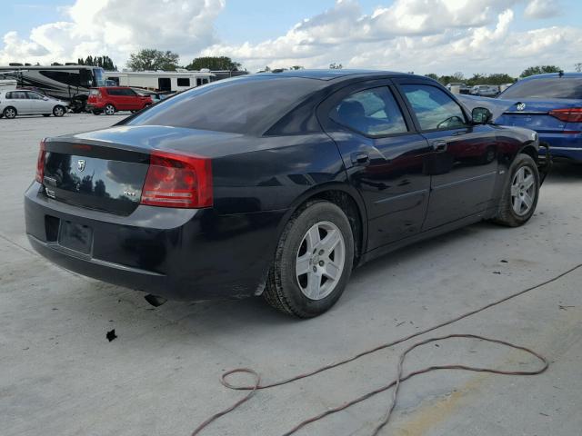 2B3KA43G36H381659 - 2006 DODGE CHARGER SE BLACK photo 4