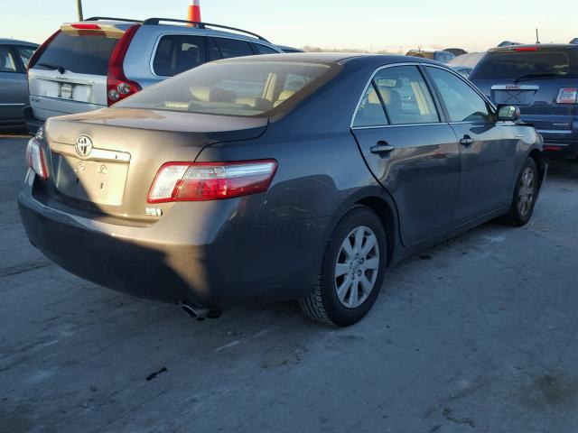 4T1BB46K19U097987 - 2009 TOYOTA CAMRY HYBR GRAY photo 4