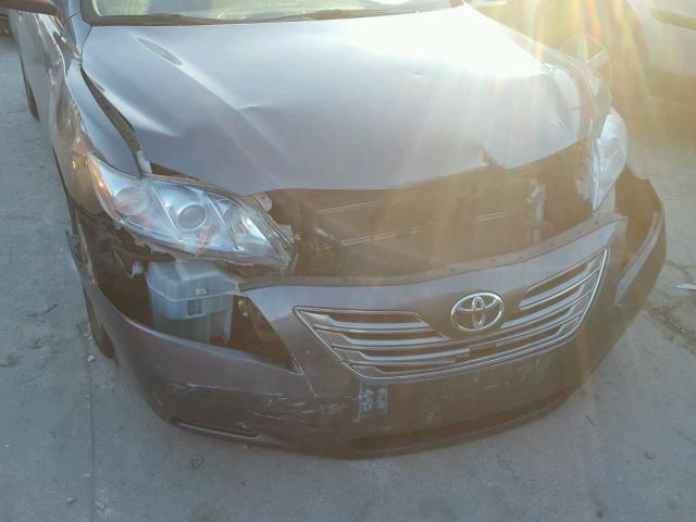 4T1BB46K19U097987 - 2009 TOYOTA CAMRY HYBR GRAY photo 9