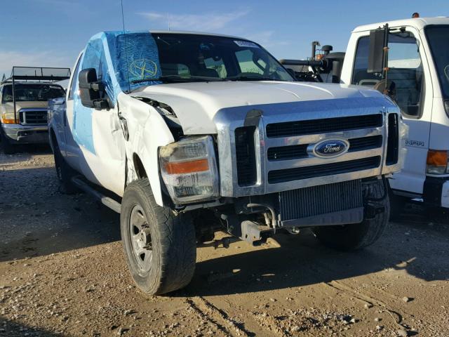 1FTSW21R28ED29426 - 2008 FORD F250 SUPER WHITE photo 1