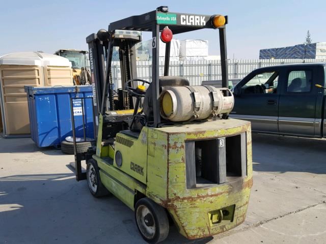 0000GX23005608380 - 1990 CLAR FORKLIFT GREEN photo 3