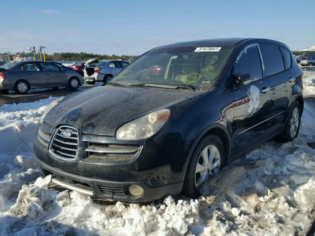 4S4WX86C864414615 - 2006 SUBARU B9 TRIBECA BLACK photo 2