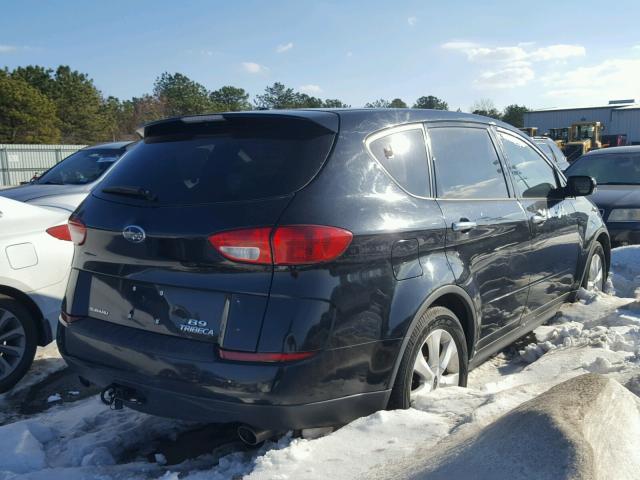 4S4WX86C864414615 - 2006 SUBARU B9 TRIBECA BLACK photo 4