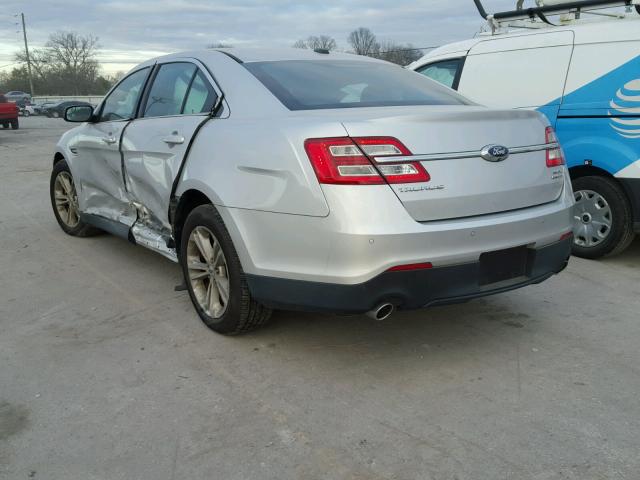 1FAHP2E82EG139527 - 2014 FORD TAURUS SEL SILVER photo 3