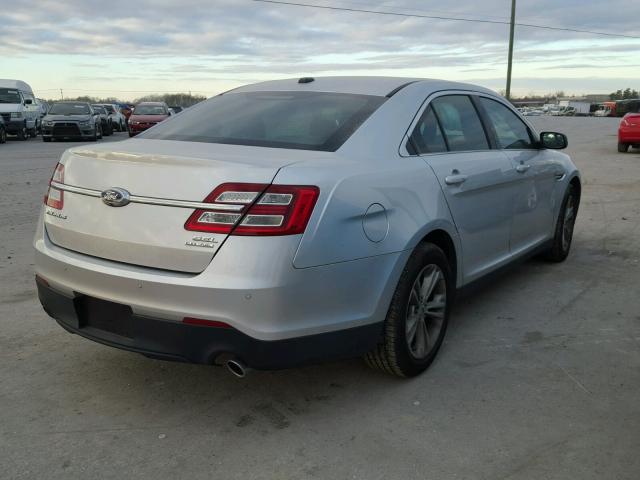 1FAHP2E82EG139527 - 2014 FORD TAURUS SEL SILVER photo 4