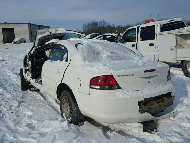 1C3EL46X06N274954 - 2006 CHRYSLER SEBRING WHITE photo 3