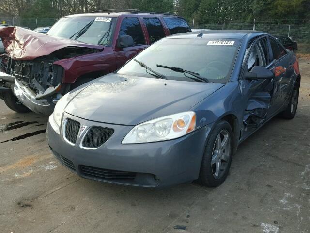 1G2ZG57N384243019 - 2008 PONTIAC G6 BASE CHARCOAL photo 2