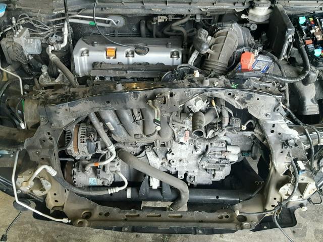 5J6RM4H72CL024785 - 2012 HONDA CR-V EXL BLACK photo 7