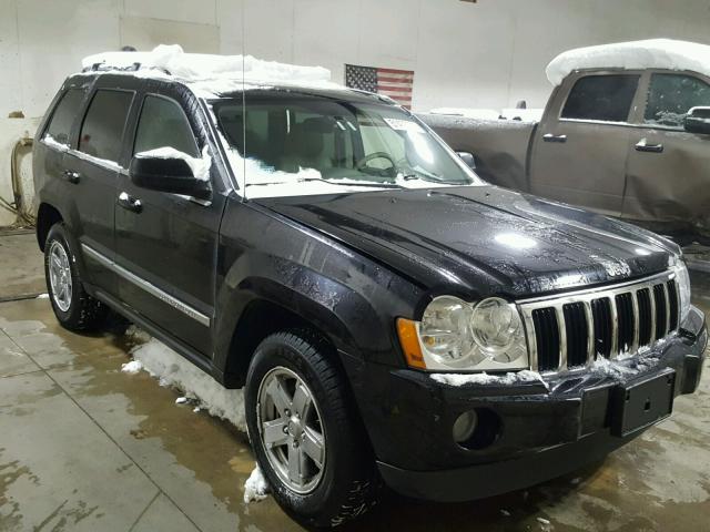 1J4HR58N46C184737 - 2006 JEEP GRAND CHER BLACK photo 1