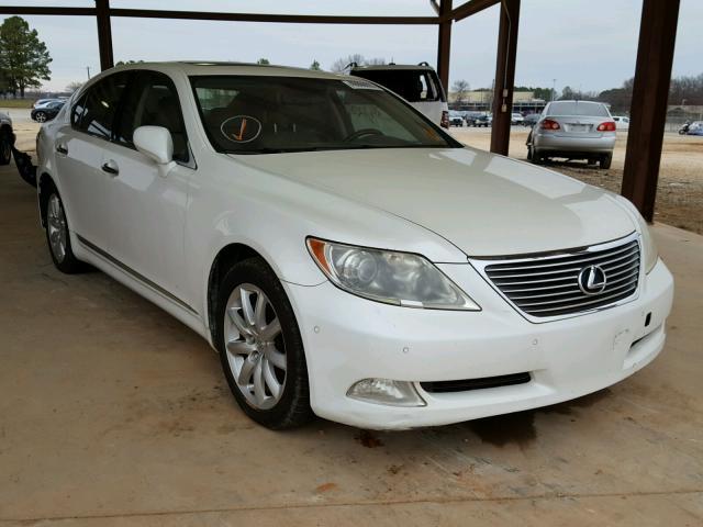 JTHBL46FX85057435 - 2008 LEXUS LS 460 WHITE photo 1