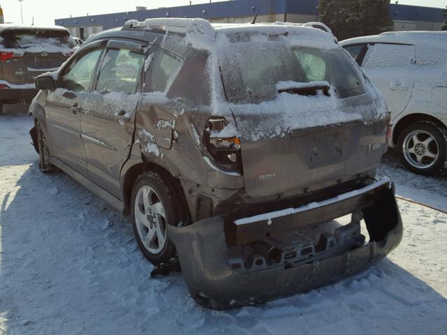 5Y2SL65818Z420794 - 2008 PONTIAC VIBE SILVER photo 3