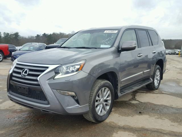 JTJBM7FX3E5075079 - 2014 LEXUS GX BASE CHARCOAL photo 2