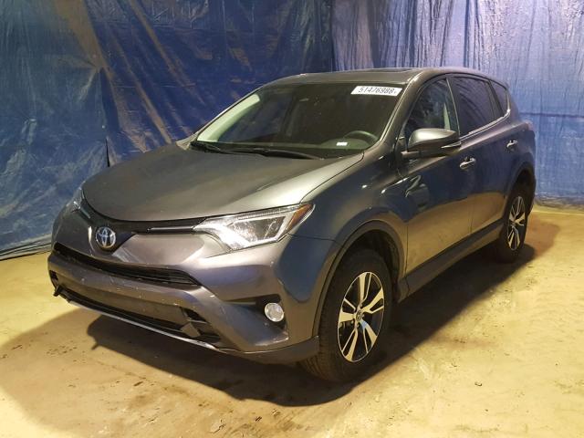 2T3RFREVXJW799801 - 2018 TOYOTA RAV4 ADVEN CHARCOAL photo 2