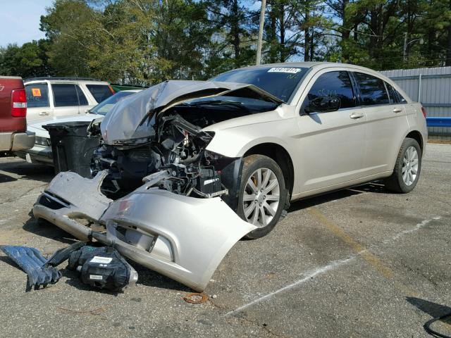 1C3CCBBB4DN765711 - 2013 CHRYSLER 200 TOURIN BEIGE photo 2