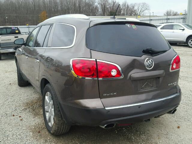 5GAER23708J186565 - 2008 BUICK ENCLAVE CX BROWN photo 3