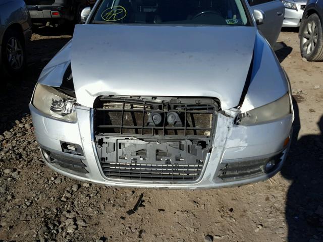 WAUDG74F56N032911 - 2006 AUDI A6 3.2 QUA SILVER photo 9