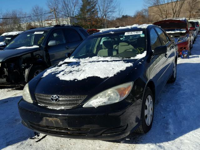4T1BE32K24U273364 - 2004 TOYOTA CAMRY LE შავი ფოტო 2