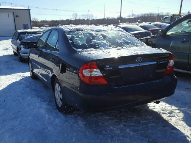 4T1BE32K24U273364 - 2004 TOYOTA CAMRY LE შავი ფოტო 3