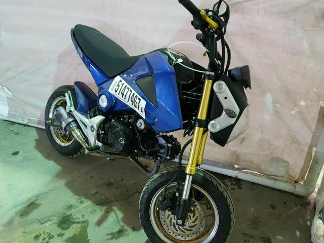 MLHJC6117F5101289 - 2015 HONDA GROM 125 BLUE photo 1