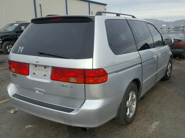 2HKRL18671H543637 - 2001 HONDA ODYSSEY EX SILVER photo 4