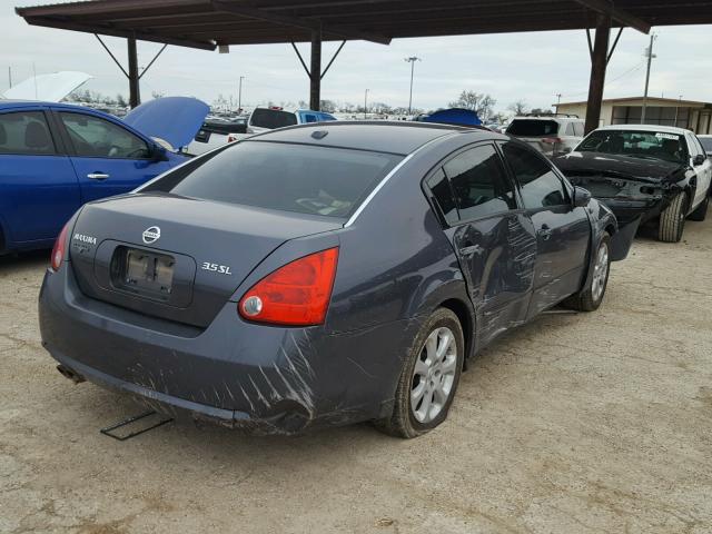 1N4BA41E08C811286 - 2008 NISSAN MAXIMA SE CHARCOAL photo 4