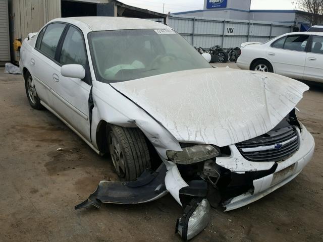 1G1NE52J73M600028 - 2003 CHEVROLET MALIBU LS WHITE photo 1