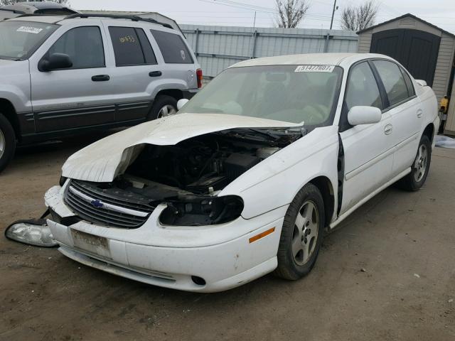 1G1NE52J73M600028 - 2003 CHEVROLET MALIBU LS WHITE photo 2