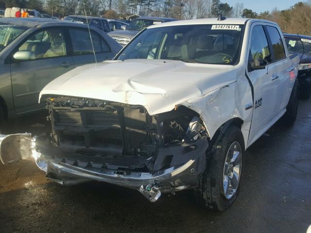 3C6RR6LT6GG289386 - 2016 RAM 1500 SLT WHITE photo 2