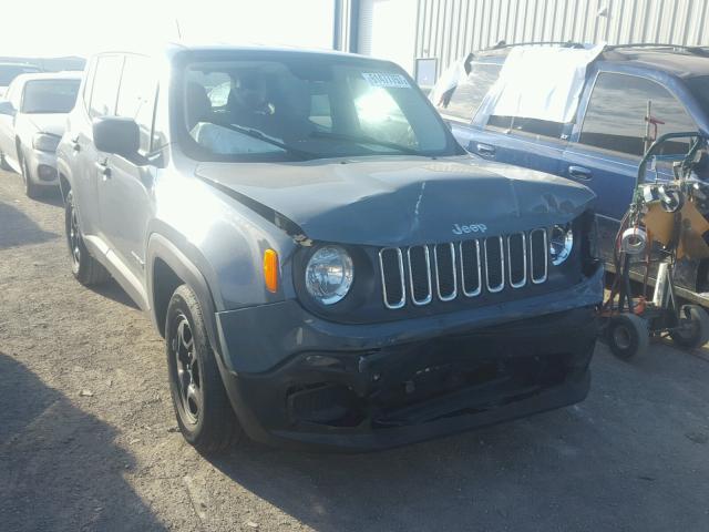 ZACCJAAB5HPF57850 - 2017 JEEP RENEGADE S 灰色 照片 1