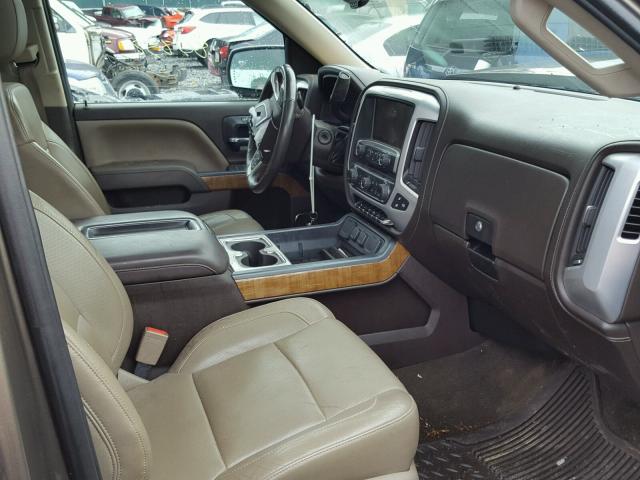 3GTU2VEC1EG141030 - 2014 GMC SIERRA K15 BROWN photo 5