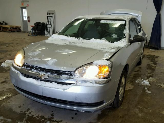 1G1ZT52805F264721 - 2005 CHEVROLET MALIBU LS SILVER photo 2