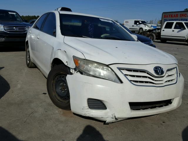 4T1BF3EK0BU682503 - 2011 TOYOTA CAMRY BASE WHITE photo 1