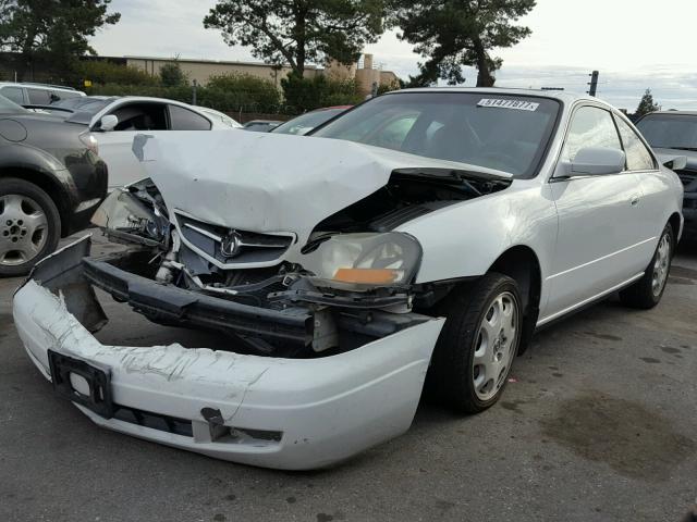 19UYA42443A007749 - 2003 ACURA 3.2CL WHITE photo 2