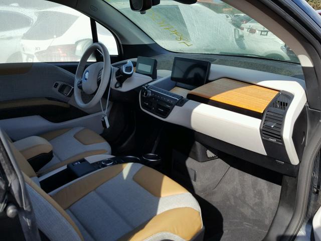 WBY1Z4C54GV505690 - 2016 BMW I3 REX BLACK photo 5