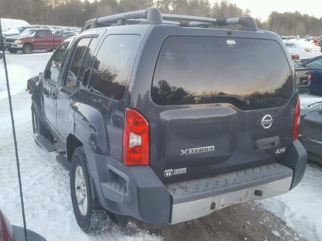 5N1AN08W59C500077 - 2009 NISSAN XTERRA OFF GRAY photo 3