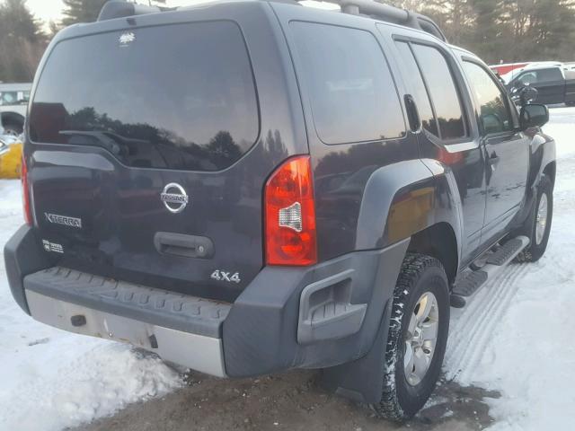 5N1AN08W59C500077 - 2009 NISSAN XTERRA OFF GRAY photo 4