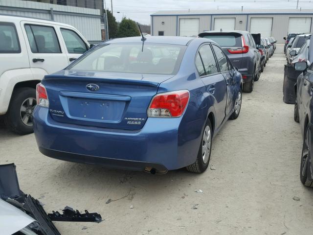 JF1GJAA64FH024080 - 2015 SUBARU IMPREZA BA BLUE photo 4