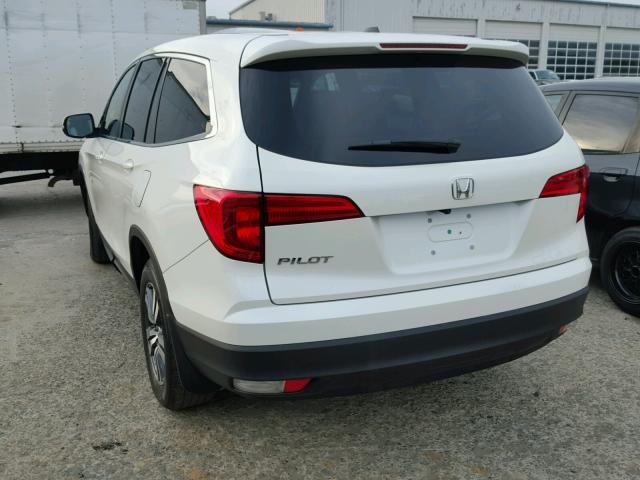 5FNYF5H53GB027025 - 2016 HONDA PILOT EXL WHITE photo 3