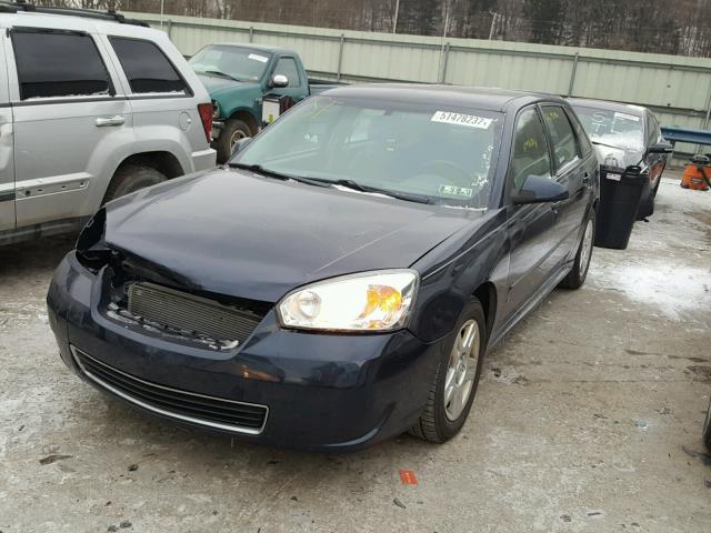 1G1ZT61816F237102 - 2006 CHEVROLET MALIBU MAX BLUE photo 2