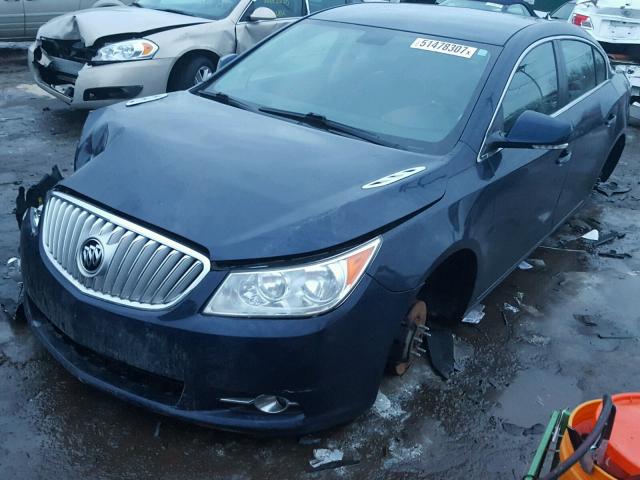 1G4GC5EG1AF194539 - 2010 BUICK LACROSSE C BLUE photo 2