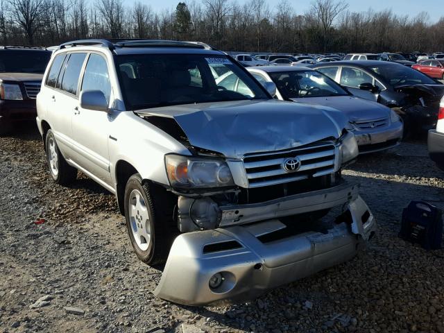 JTEDP21A560098110 - 2006 TOYOTA HIGHLANDER SILVER photo 1