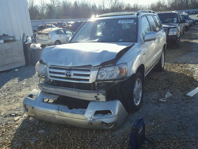 JTEDP21A560098110 - 2006 TOYOTA HIGHLANDER SILVER photo 2