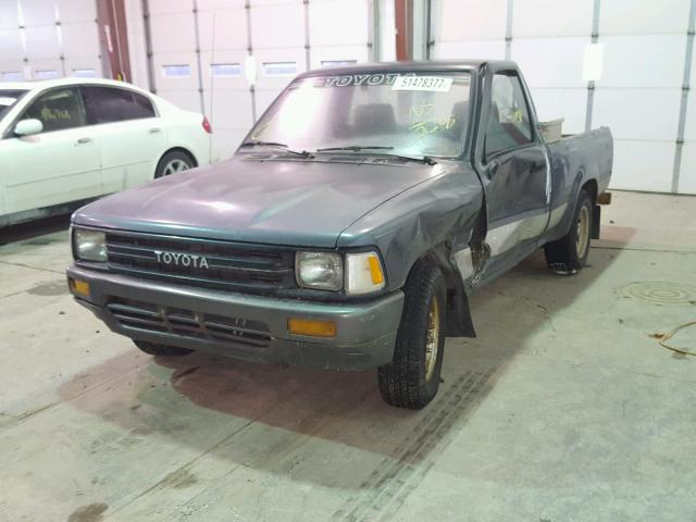 JT4RN81R7L5070638 - 1990 TOYOTA PICKUP 1/2 GRAY photo 2