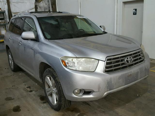 JTEES42A182090025 - 2008 TOYOTA HIGHLANDER SILVER photo 1