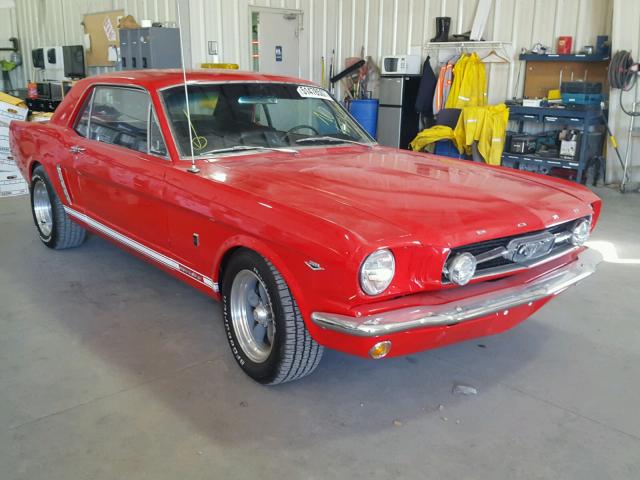 6R07C138990 - 1965 FORD MUSTANG RED photo 1