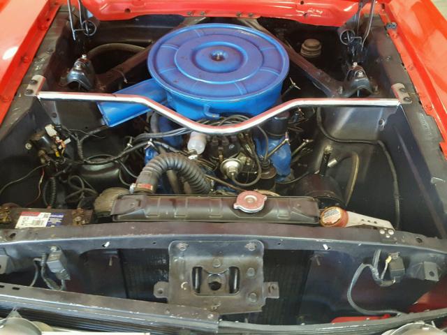 6R07C138990 - 1965 FORD MUSTANG RED photo 7