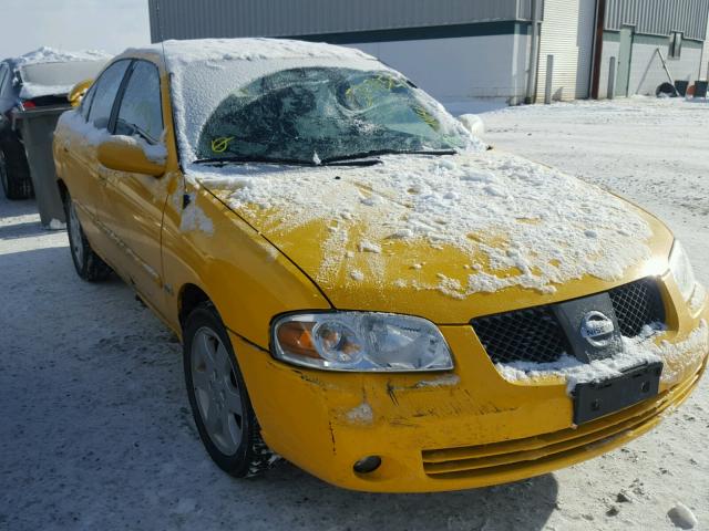 3N1CB51D96L547708 - 2006 NISSAN SENTRA 1.8 YELLOW photo 1