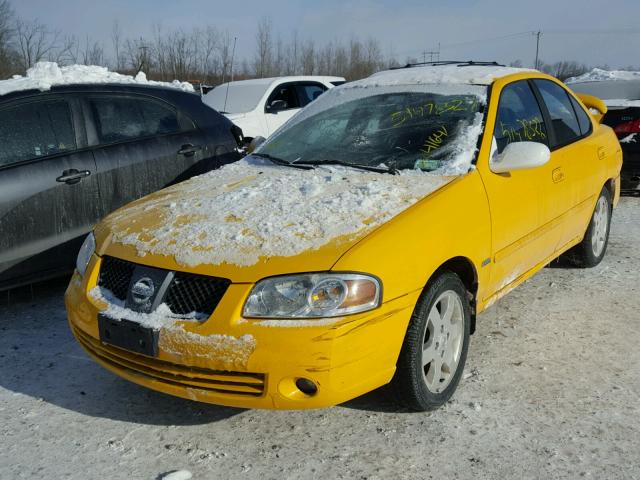 3N1CB51D96L547708 - 2006 NISSAN SENTRA 1.8 YELLOW photo 2