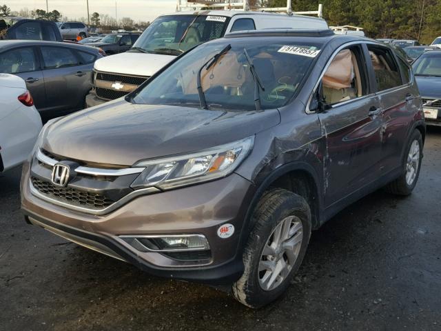 2HKRM3H55FH552716 - 2015 HONDA CR-V EX GOLD photo 2